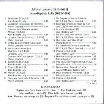 CD Jean-Baptiste Lully: D'un Feu Secret ... Airs De Cour