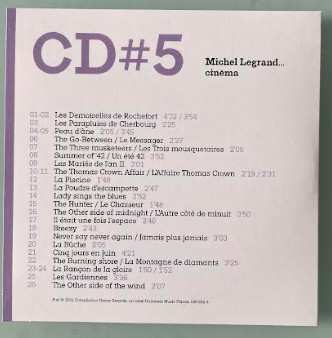 5CD Michel Legrand: Hier & Demain