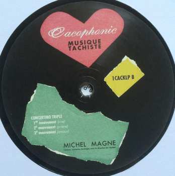 LP Michel Magne: Musique Tachiste