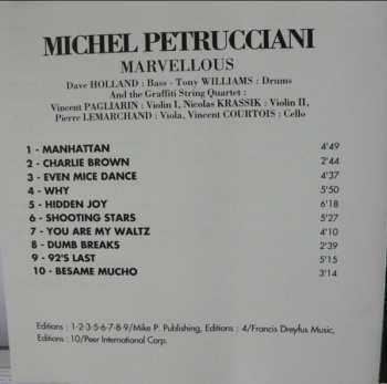 CD Michel Petrucciani: Marvellous