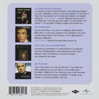 4CD/Doos Michel Sardou: 4 Albums Originaux
