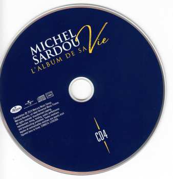 5CD/Doos Michel Sardou: L'album De Sa Vie