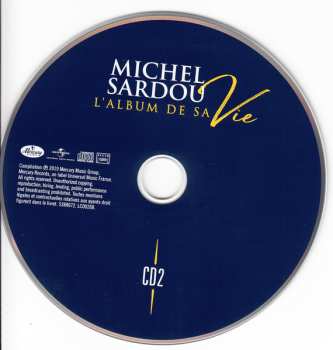 5CD/Doos Michel Sardou: L'album De Sa Vie
