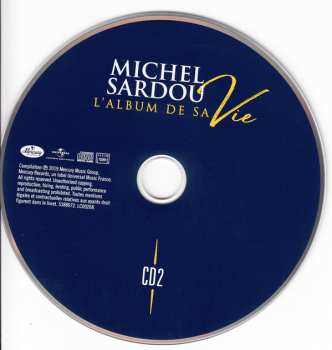 5CD/Doos Michel Sardou: L'album De Sa Vie