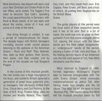 CD Mick Abrahams: All Said And Done
