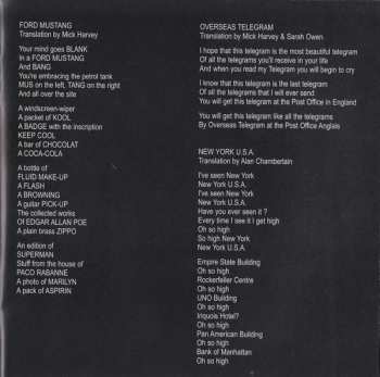 2CD Mick Harvey: Intoxicated Man / Pink Elephants