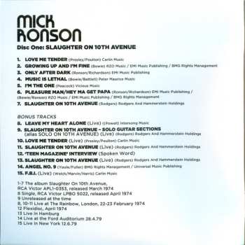 4CD/Doos Mick Ronson: Only After Dark The Complete MainMan Recordings