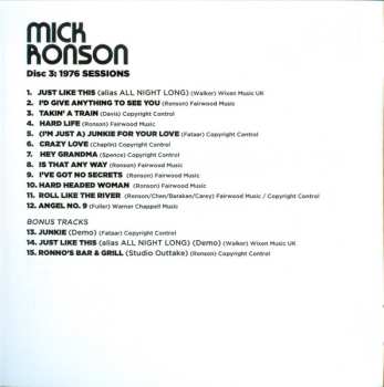 4CD/Doos Mick Ronson: Only After Dark The Complete MainMan Recordings