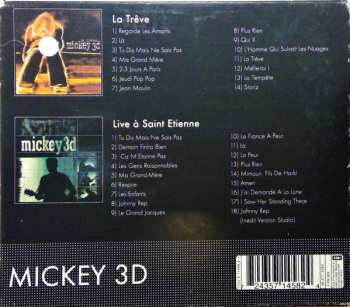 2CD/Doos Mickey 3D: La Trêve  / Live À Saint Etienne