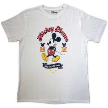 Merch Mickey Mouse: Mickey Mouse Unisex T-shirt: One & Only (small) S