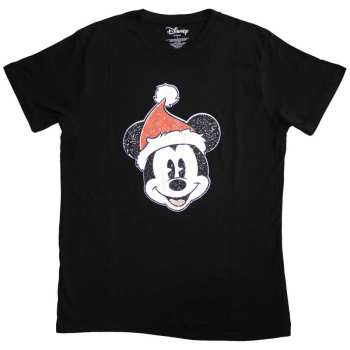 Merch Mickey Mouse: T-shirt Santa Hat