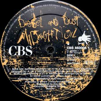 LP Midnight Oil: Diesel And Dust