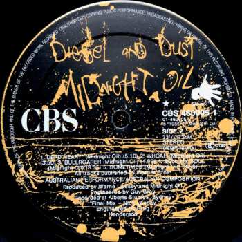 LP Midnight Oil: Diesel And Dust