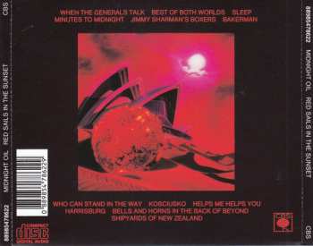 CD Midnight Oil: Red Sails In The Sunset
