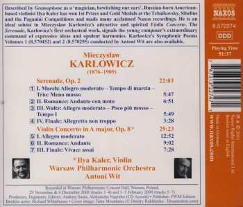 CD Antoni Wit: Serenade, Op. 2 / Violin Concerto, Op. 8