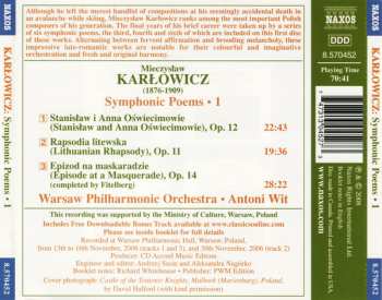 CD Antoni Wit: Symphonic Poems • 1