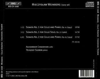 CD Mieczysław Weinberg: Cello Sonatas