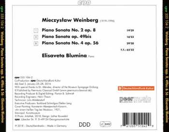 CD Mieczysław Weinberg: Piano Sonatas Opp. 9, 49bis & 56