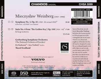 SACD Göteborgs Symfoniker: Symphony No. 3 • Suite No. 4 From 'The Golden Key'