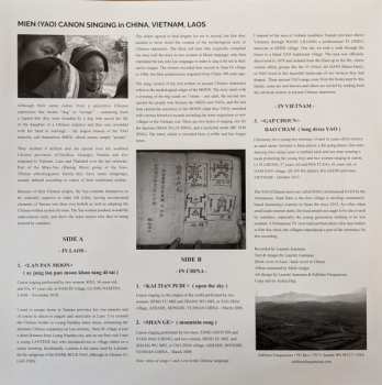 LP Yao: Canon Singing in China, Vietnam, Laos LTD