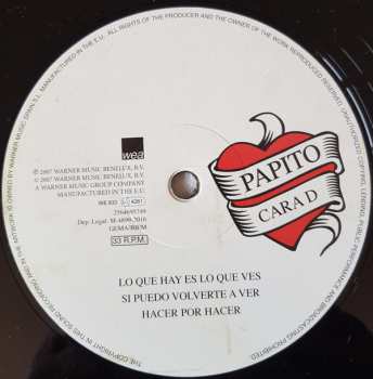 2LP Miguel Bosé: Papito