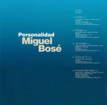 CD/DVD Miguel Bosé: Personalidad