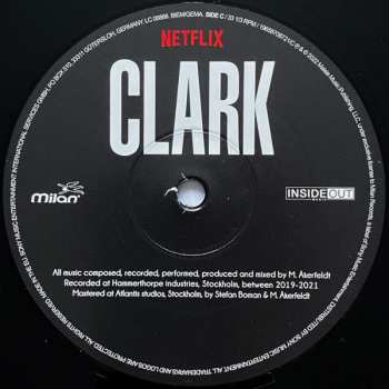 2LP Mikael Åkerfeldt: Clark (A Dramatic Score From The Netflix Series)