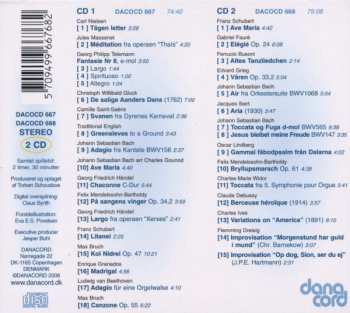 2CD Flemming Dreisig: Tågen Letter - Largo · Toccata – de Skønneste Melodier For Fløjte, Harpe, Cello Og Orgel 