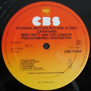 LP Mike Batt: Caravans (Original Motion Picture Score)