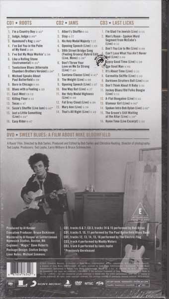 3CD/DVD/Doos Mike Bloomfield: From His Head To His Heart To His Hands