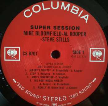 LP Mike Bloomfield: Super Session LTD