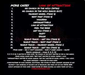 CD Mike Casey: Law Of Attraction