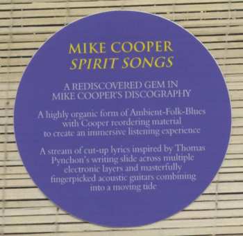 LP Mike Cooper: Spirit Songs