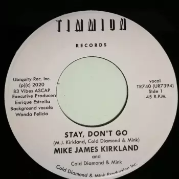 Cold Diamond & Mink: Stay, Don't Go