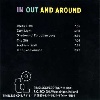 CD Mike Nock Quartet: In Out And Around