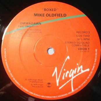4LP/Doos Mike Oldfield: Boxed
