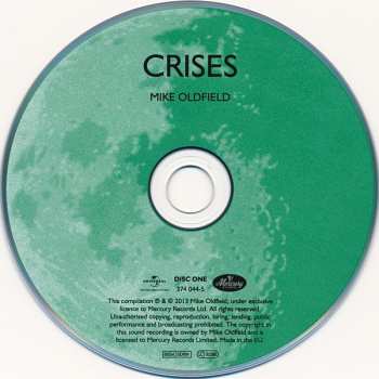 CD Mike Oldfield: Crises