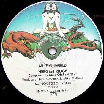 LP Mike Oldfield: Hergest Ridge