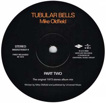 LP Mike Oldfield: Tubular Bells