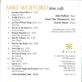 CD Mike Wofford: Time Cafe