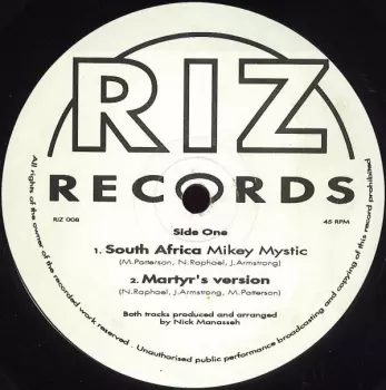 Mikey Mystic: South Africa / SoulJah