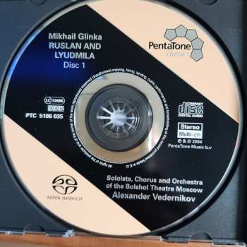 3SACD Alexander Vedernikov: Ruslan And Lyudmila