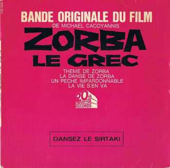 Album Mikis Theodorakis: Bande Originale Du Film Zorba Le Grec