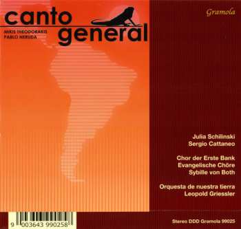 CD Mikis Theodorakis: Canto General
