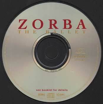 CD Mikis Theodorakis: Zorba: The Ballet (Original Orchestra Version)