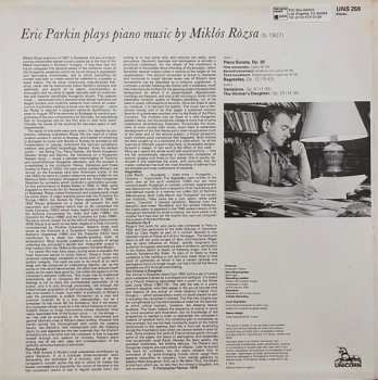 LP Miklós Rózsa: Eric Parkin Plays Piano Music By Miklos Rozsa