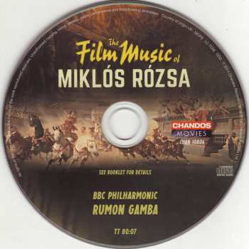 CD Miklós Rózsa: The Film Music of Miklós Rózsa