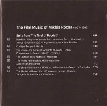 CD Miklós Rózsa: The Film Music of Miklós Rózsa