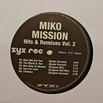 LP Miko Mission: Greatest Hits & Remixes Vol. 2