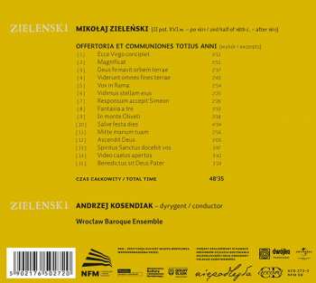 CD Mikołaj Zieleński: Nicolao Zielenski